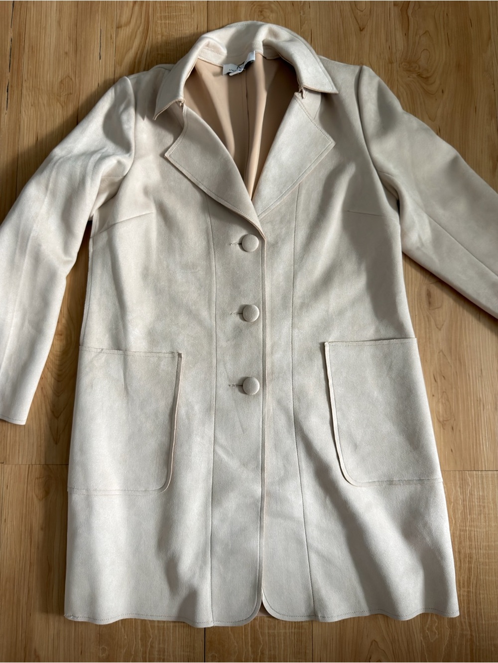 Faux Suede Jacket